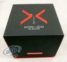 Konxido KX-6010 férfi sportóra bőrszíj fekete/barna