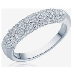   Rafaela Donata női gyűrű, ezüst és fehér cirkónia,52-es méret
