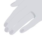 Rafaela Donata női gyűrű, ezüst és fehér cirkónia,52-es méret