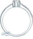 Tresor 1934 női gyűrű, ezüst, cirkónia fehér, briliáns vágás – eljegyzési gyűrű