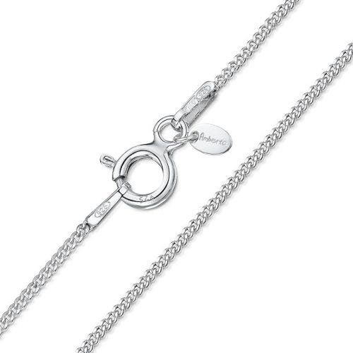 Amberta® Gioielli  - 925 Sterling ezüst lánc - Szélesség 1,1 mm - Hosszúság: 50  cm