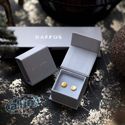 BAFFOS® fülbevaló nőknek –  kis, kerek , tartós rozsdamentes acélból
