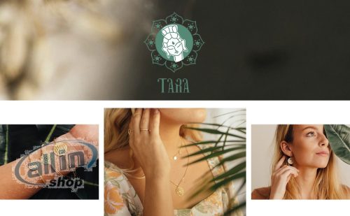 Tara rozsdamentes acél mandala nyaklánc jóga ékszer