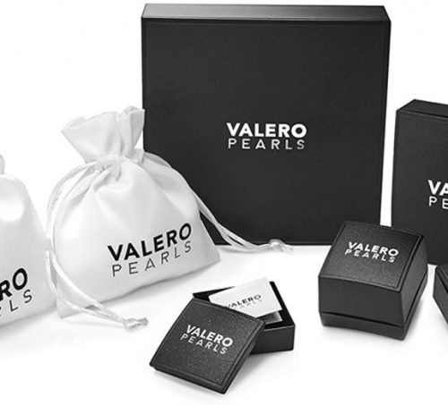 Valero Pearls Gyűrű sterling 925 ezüst cirkónia kövekkel és,édesvízi tenyésztett gyönggyel ,58 méret