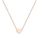 Happiness Boutique Minimál nyaklánc Rose Gold színben , szív  medállal, nikkel- és ólommentes