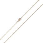 Materia K53 rózsa arany horgonylánc  925 sterling ezüst, 1 mm-es ezüst  (40 cm)