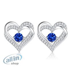   CDE Forever Love fülbevaló 925 Sterling ezüst cirkónia kövekkel