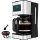 Cecotec Coffee 66 Smart Plus programozható csepegtető kávéfőző, 980 W, 12 kávékapacitás, ExtemAroma technológia és AutoClean funkció, rozsdamentes acél felület, LCD képernyő, 1,5 liter 1xHASZNÁLT