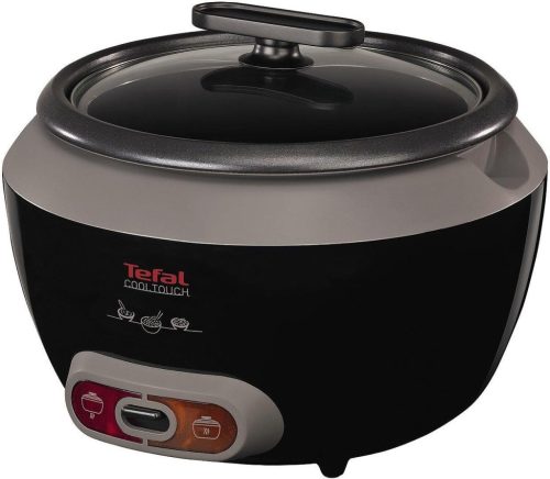 Tefal RK1568UK Cool Touch rizsfőző, (20 adag), 700 W, 1,8 liter, fekete - 1x használt Hiányos