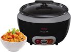 Tefal RK1568UK Cool Touch rizsfőző, (20 adag), 700 W, 1,8 liter, fekete - 1x használt Hiányos