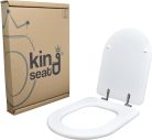 King Seat ‎EM724Y Dolomit Clodia dedikált WC-ülőke, fényes fehér-Csomagolás sérült