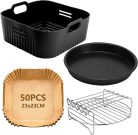 23 cm-es légkeveréses fritőz tartozékok(4db-os)