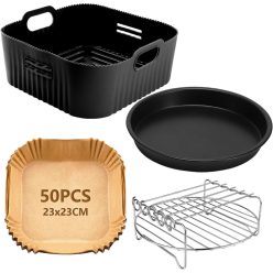 23 cm-es légkeveréses fritőz tartozékok(4db-os)