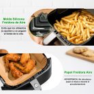 23 cm-es légkeveréses fritőz tartozékok(4db-os)