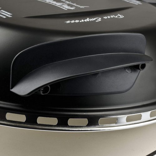 G3 Ferrari Delizia Pizzasütő tűzálló kőből készült sütőfelülettel, 390 ° C-ig terjedő hőszabályozóval, időzítő hangjelzéssel