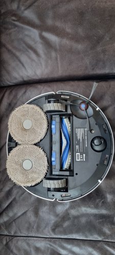 ECOVACS DEEBOT T30 PRO Omni Porszívó Robot Felmosó Funkcióval, TrueEdge Felmosóval, Zero Tangle Kefével, 11,000 PA Szívóerő Forró Vizessel és Intelligens Újramosással, Ezüst Szín DDX14