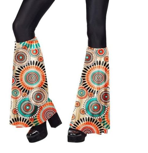 Widmann - Hippi szett a 60-as/70-es évek fejpánttal és lábmelegítőkkel Hippie Reggae Flower Power
