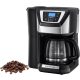 Russell Hobbs Victory (Chester) 22000-56 Grind & Brew darálós Kávéfőző, 1025 W, 1.25 l, 12 csészeadag, Fekete/Ezüstszürke