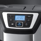 Russell Hobbs Victory (Chester) 22000-56 Grind & Brew darálós Kávéfőző, 1025 W, 1.25 l, 12 csészeadag, Fekete/Ezüstszürke