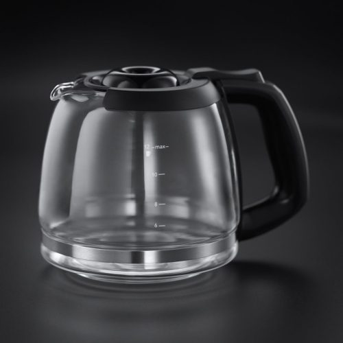Russell Hobbs Victory (Chester) 22000-56 Grind & Brew darálós Kávéfőző, 1025 W, 1.25 l, 12 csészeadag, Fekete/Ezüstszürke
