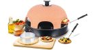 Emerio Pultsütő PO-115984, 1200 W, Tapadásmentes, Kerámia,, 6 Pizza Kapacitás-