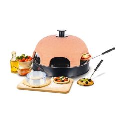   Emerio Pultsütő PO-115984, 1200 W, Tapadásmentes, Kerámia,, 6 Pizza Kapacitás-
