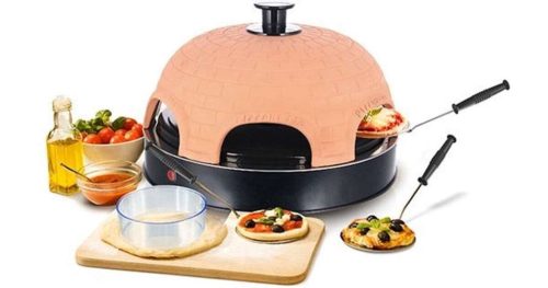 Emerio Pultsütő PO-115984, 1200 W, Tapadásmentes, Kerámia,, 6 Pizza Kapacitás-