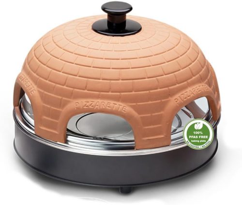 Emerio Pultsütő PO-115984, 1200 W, Tapadásmentes, Kerámia,, 6 Pizza Kapacitás-