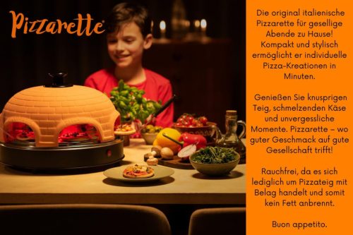 Emerio Pultsütő PO-115984, 1200 W, Tapadásmentes, Kerámia,, 6 Pizza Kapacitás-