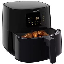   Philips Airfryer 3000 XL sorozat, 6,2 l (1,2 kg), légkeveréses fritőz 14 az 1-ben funkcióval, 90%-kal kevesebb zsír, Rapid Air technológia, digitális kijelző 7 előre beállított programmal (HD9270/90)