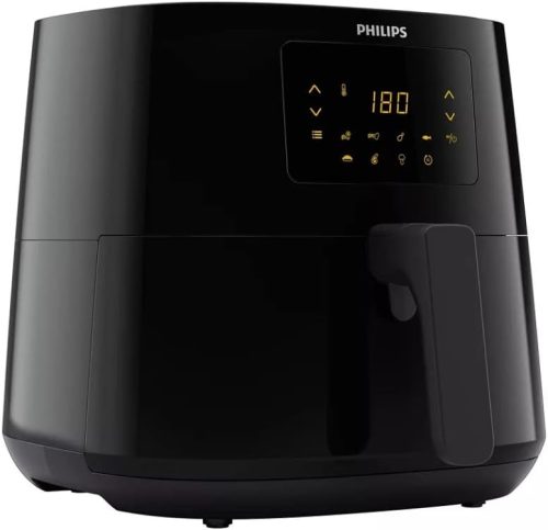 Philips Airfryer 3000 XL sorozat, 6,2 l (1,2 kg), légkeveréses fritőz 14 az 1-ben funkcióval, 90%-kal kevesebb zsír, Rapid Air technológia, digitális kijelző 7 előre beállított programmal (HD9270/90)