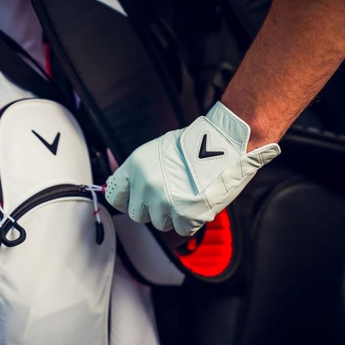 Callaway Tour Authentic férfi golfkesztyű (2022), fehér, M/L méret