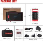 Thinkcar Thinkscan MAX2 OBD2 diagnosztikai eszköz minden járműhöz, minden rendszerdiagnosztika OBD2 diagnosztikai eszköz Bluetooth-szal 28 visszaállítással, olaj, DPF, IMMO, ingyenes szoftverfrissítés, vezeték nélküli kapcsolat