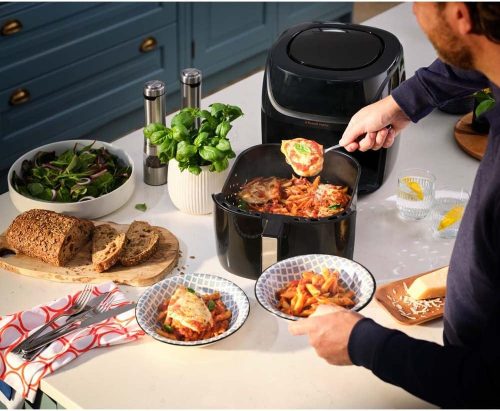 Russell Hobbs SatisFry 27170-56 forrólevegős fritőz XXL 8L Rapid AirFryer kompakt ház 7 főzési funkció 10 program,grillezés, sütés, pirítás