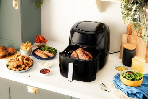 Russell Hobbs SatisFry 27170-56 forrólevegős fritőz XXL 8L Rapid AirFryer kompakt ház 7 főzési funkció 10 program,grillezés, sütés, pirítás