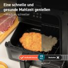 COSORI Airfryer, 6,2 literes légkeveréses fritőz betekintőablakkal és rázási emlékeztetővel, 12 az 1-ben