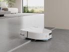 ECOVACS DEEBOT X5 Omni, Robotporszívó állomással, 12800Pa, ZeroTangle, TruEdge Adaptív Nedves Tisztítás, Mosás 70°C-os forró vízben, 15 mm-es emelőpárnák, Fehér