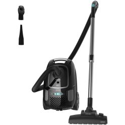   Cecotec Conga Powerbag 4000 XL kézi porszívó 4 literes zsákkal, 890 W, nagy hatékonyságú szűrő, teleszkópos fémcső 