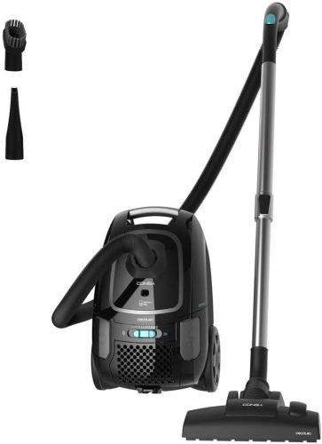 Cecotec Conga Powerbag 4000 XL kézi porszívó 4 literes zsákkal, 890 W, nagy hatékonyságú szűrő, teleszkópos fémcső 