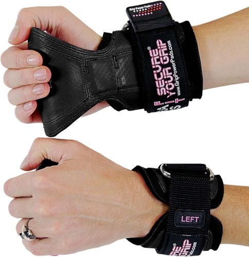 Cobra Grips Fit súlyemelő kesztyű, fekete