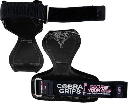 Cobra Grips Fit súlyemelő kesztyű, fekete