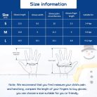 Fengzio Síkesztyűk gyerekeknek, vízálló és szélálló, meleg téli kesztyűk, sportkesztyűk, snowboardhoz (M) méret