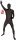 Men's Black Morphsuit teljes test jelmez, (L-es méret), Fekete