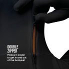Men's Black Morphsuit teljes test jelmez, (L-es méret), Fekete