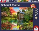 Schmidt Spiele „A vízimalom” 1000 darabos puzzle –  (12 éves kortól)