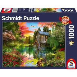   Schmidt Spiele „A vízimalom” 1000 darabos puzzle –  (12 éves kortól)