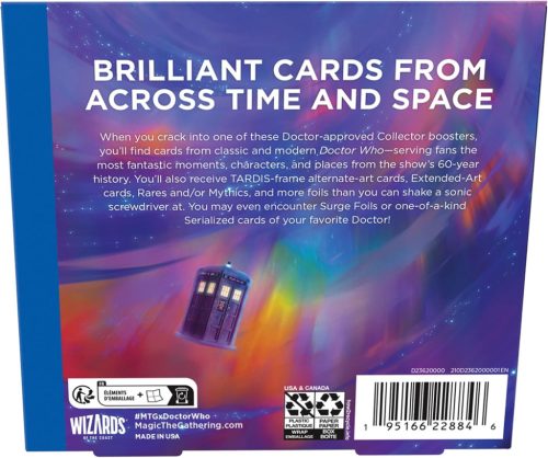  Magic: The Gathering Universes Beyond - Doctor Who - Collector Booster Box (12 booster)