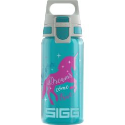   SIGG VIVA ONE Unicorn – Gyerek kulacs 0,5 L, unikornisos, biztonságos, egykezes használat