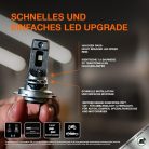  Osram Night Breaker LED Speed H7 autós LED tompított és távolsági fényszóró szett, Közlekedési Hatóság engedéllyel, közúton legálisan használható, 6000K hidegfehér fény, +1550 lumen, akár 6-szoros élettartam,