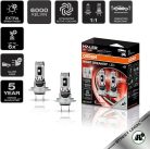  Osram Night Breaker LED Speed H7 autós LED tompított és távolsági fényszóró szett, Közlekedési Hatóság engedéllyel, közúton legálisan használható, 6000K hidegfehér fény, +1550 lumen, akár 6-szoros élettartam,